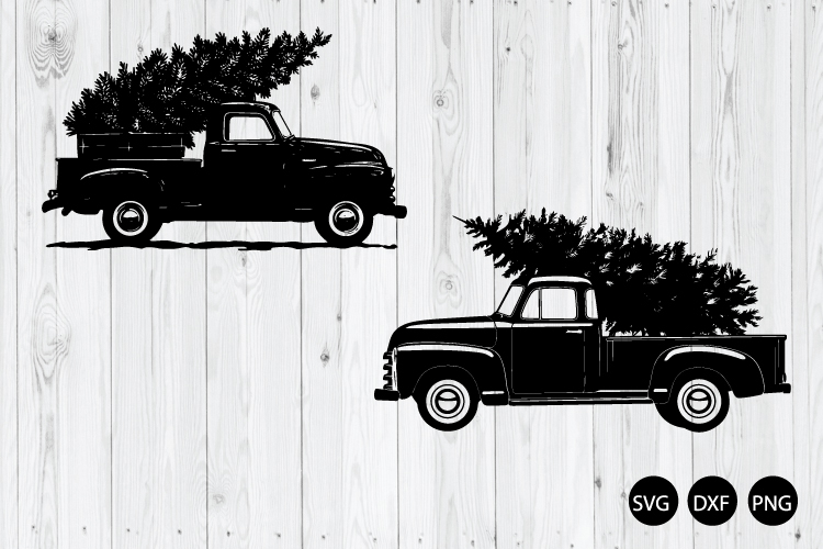 Vintage Truck Svg Image 3