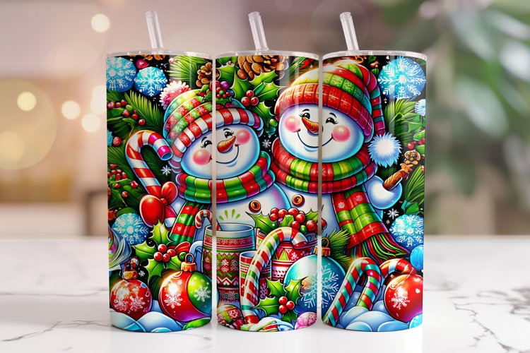 Christmas Tumbler Wrap Image 10