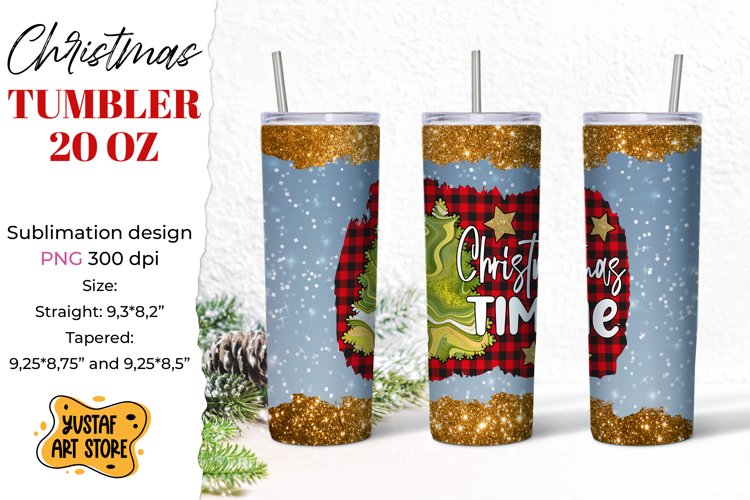 Christmas Tumbler Wrap Image 10