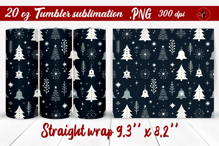 Christmas Pattern | Christmas | Tumbler Wrap