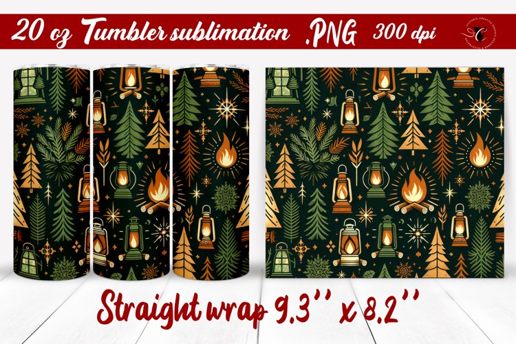 Christmas Pattern | Christmas | Tumbler Wrap