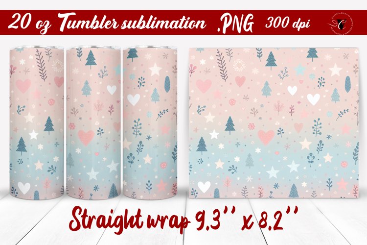 Christmas Pattern | Christmas | Tumbler Wrap