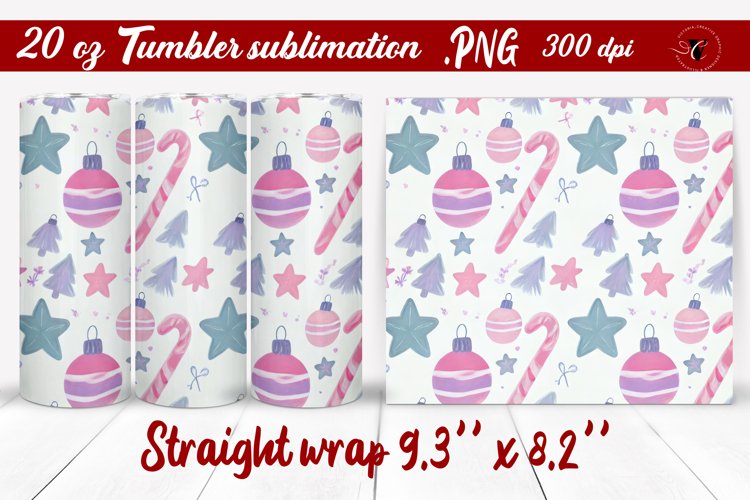 Christmas Tumbler Wrap