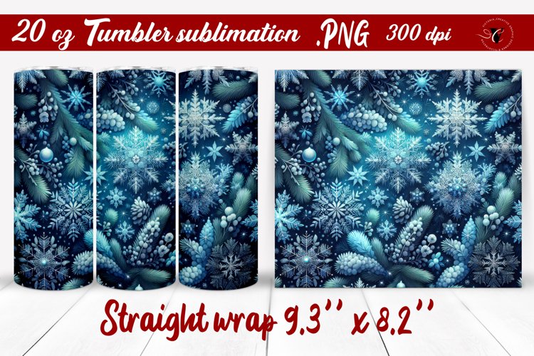 Christmas Tumbler Wrap Image 23