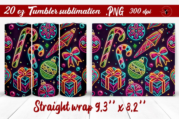 Christmas Tumbler Wrap Image 16