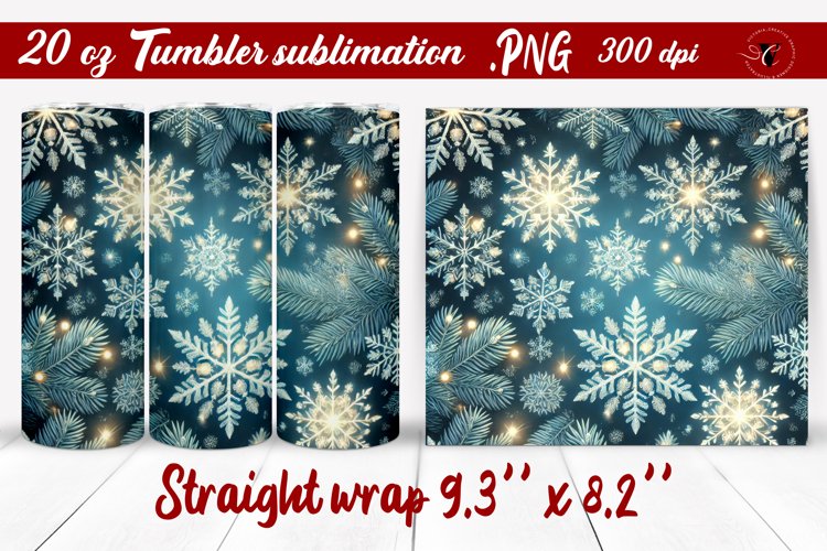 Christmas Tumbler Wrap Image 15