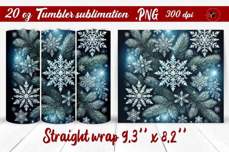 Christmas Tumbler Wrap Image 14