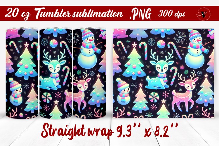 Christmas Pattern | Christmas | Tumbler Wrap