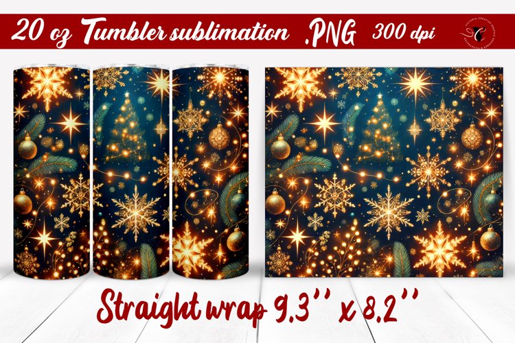 Christmas Tumbler Wrap Image 24