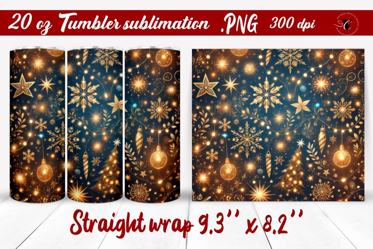 Christmas Tumbler Wrap Image 23