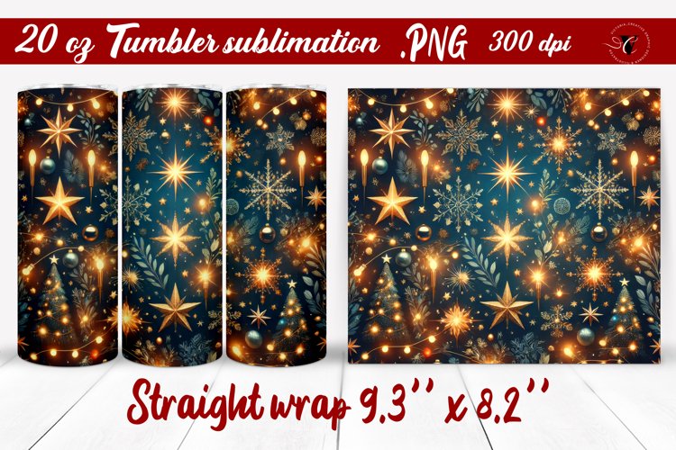 Christmas Tumbler Wrap Image 22