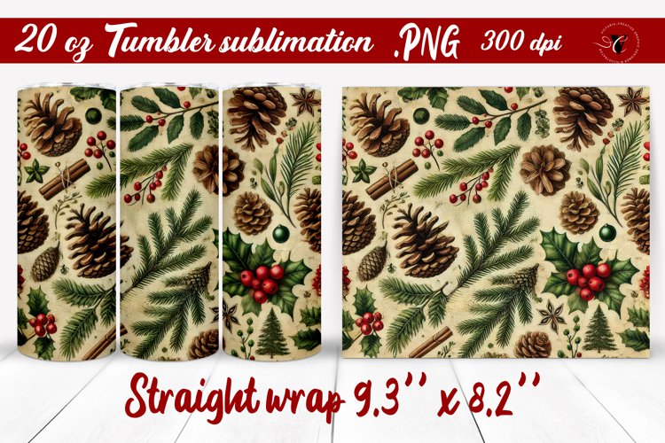 Christmas Tumbler Wrap Image 19