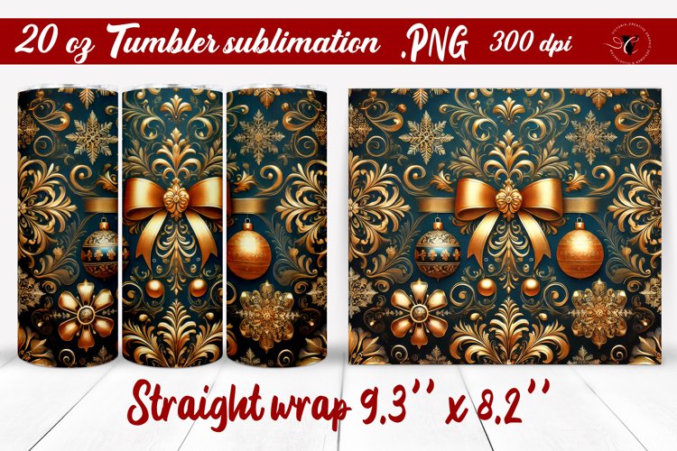 Christmas Tumbler Wrap Image 17