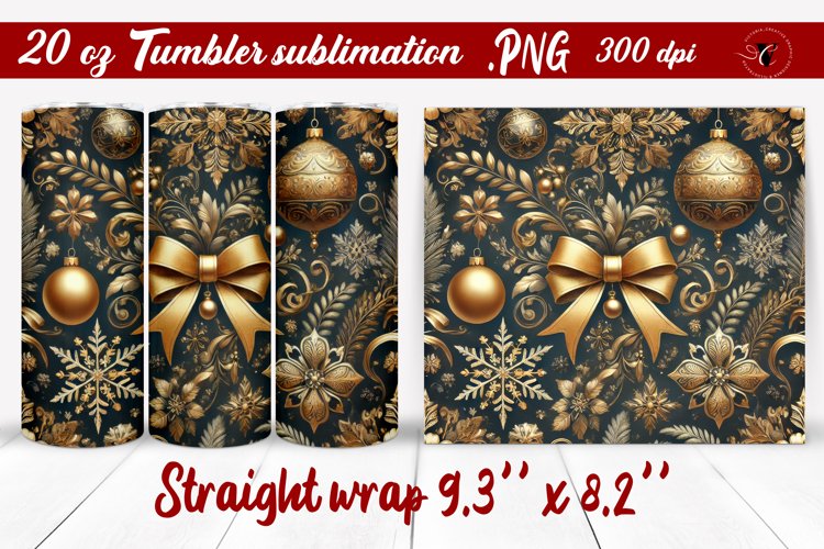 Christmas Tumbler Wrap Image 14