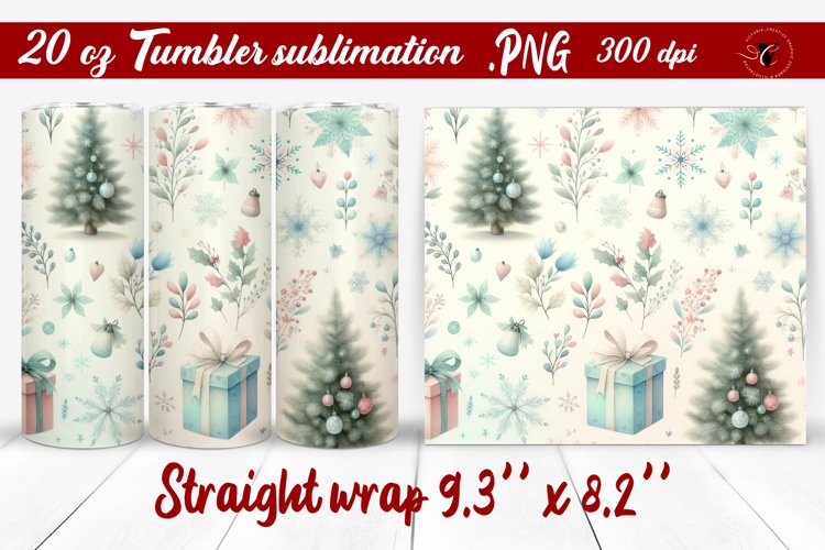 Christmas Tumbler Wrap Image 10