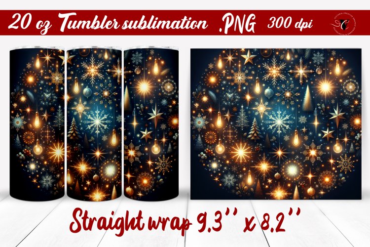 Christmas Tumbler Wrap Image 9