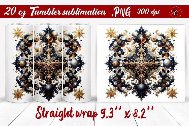 Christmas Tumbler Wrap Image 6