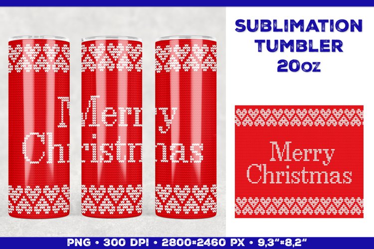 Christmas Tumbler Wrap Image 7