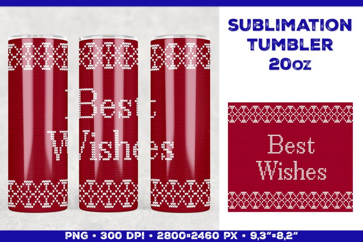 Christmas Tumbler Wrap Image 17