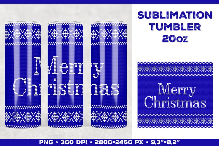 Christmas Tumbler Wrap Image 5