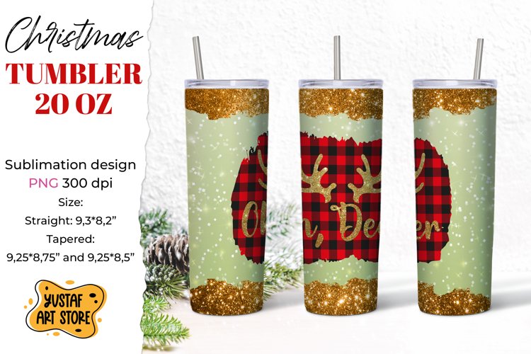 Christmas Tumbler Wrap Image 3