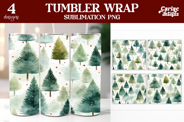 Christmas Tumbler Wrap