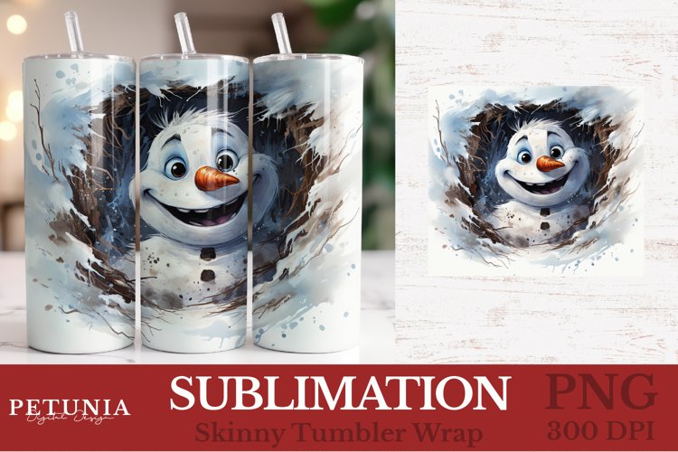 Christmas Tumbler Wrap | Christmas Sublimation PNG