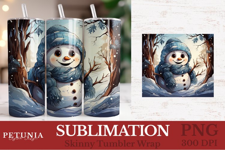Christmas Tumbler Wrap Image 3