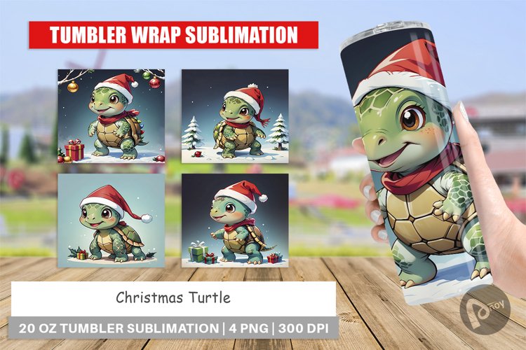 Christmas Tumbler Wrap Image 13