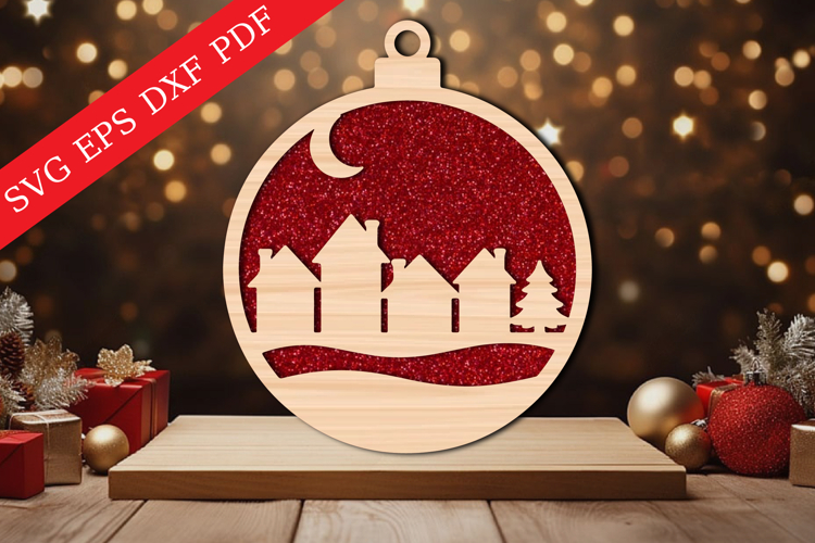 Christmas Village Svg Image 15