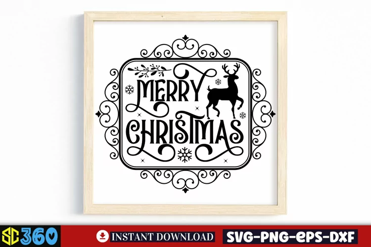 Merry christmas SVG, Christmas SVG