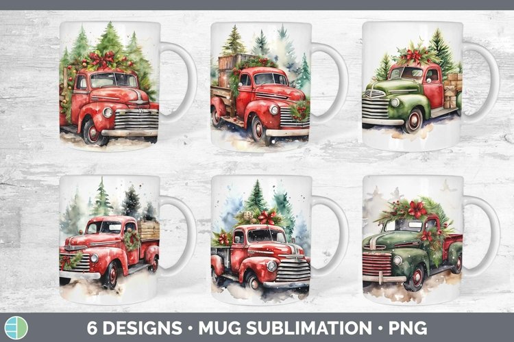 Vintage Truck Clipart Image 4