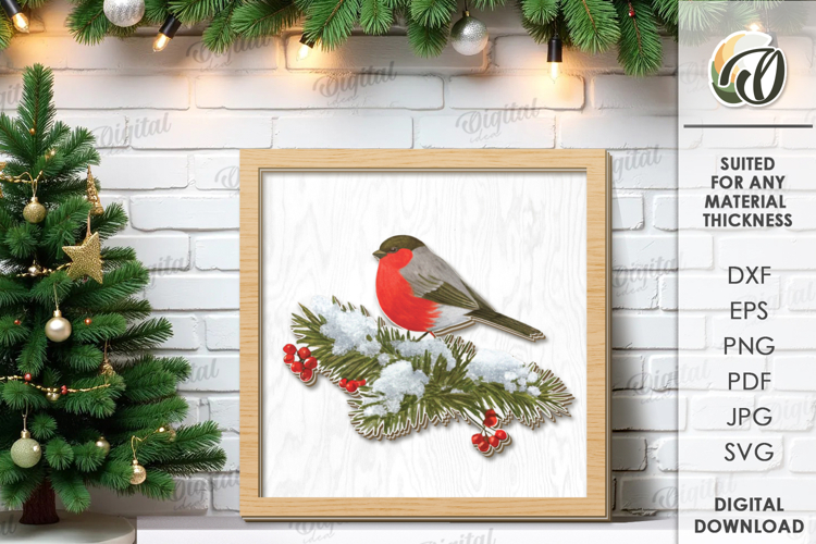 3D Christmas SVG Image 23