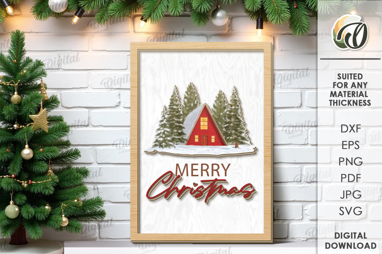 3D Christmas SVG Image 20