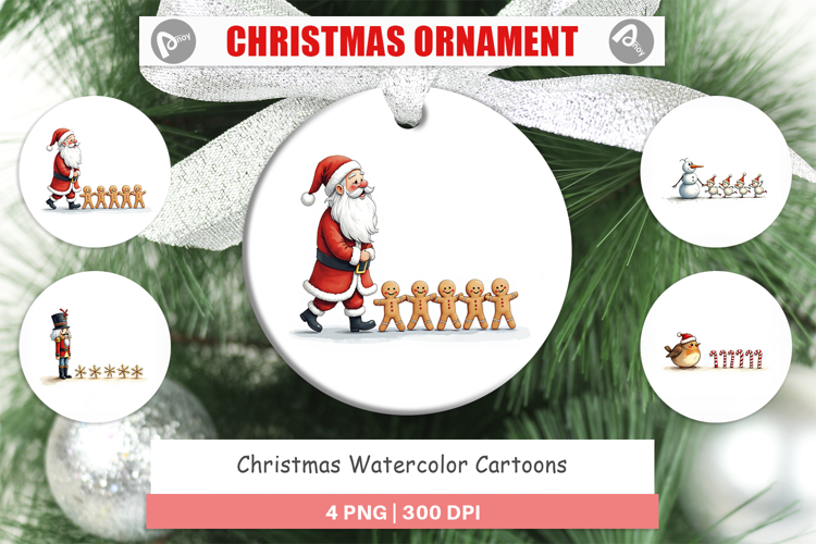 Christmas Cartoons Ornament