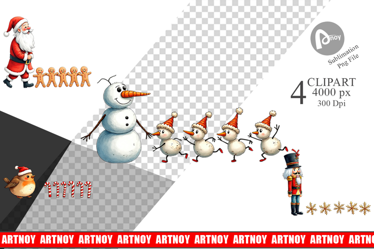 Christmas Cartoons Clipart