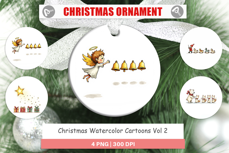 Christmas Cartoons Ornament