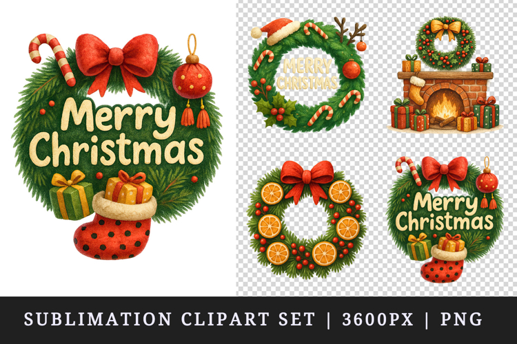 Christmas clipart printable sublimation design png