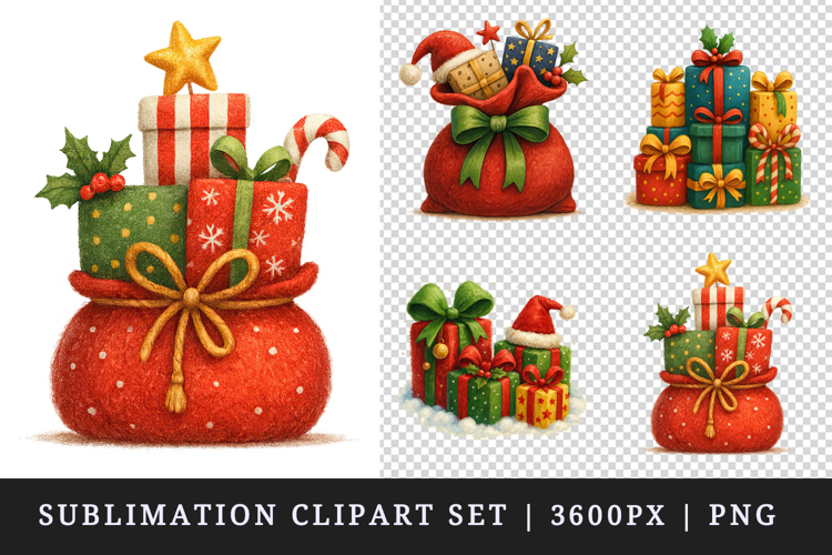 Christmas clipart printable sublimation design png