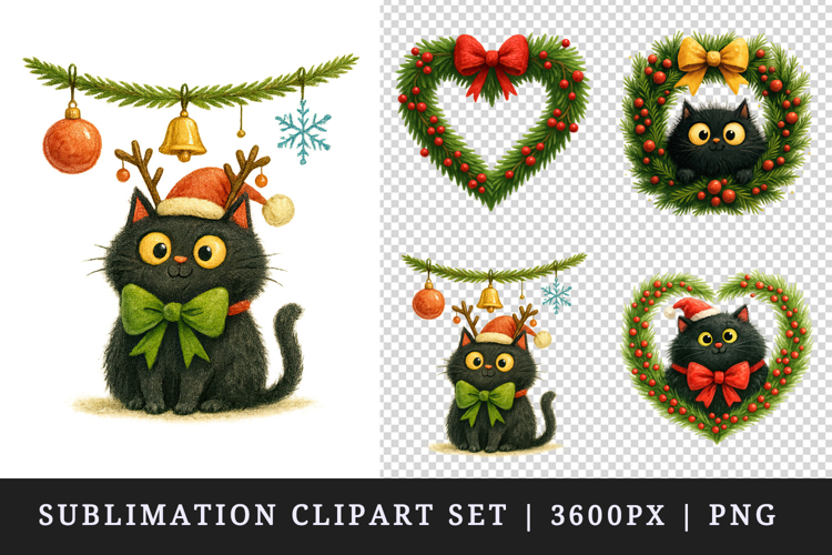 Christmas clipart printable sublimation design png