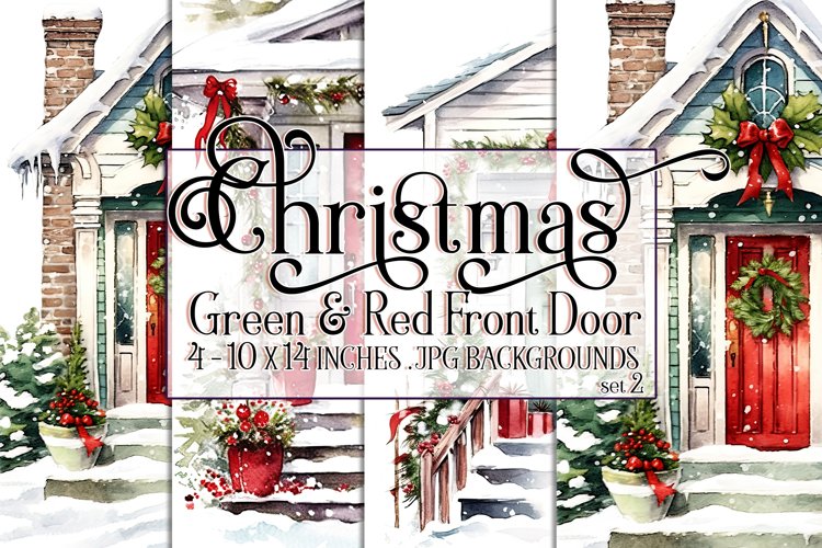 Red Christmas Background Image 15