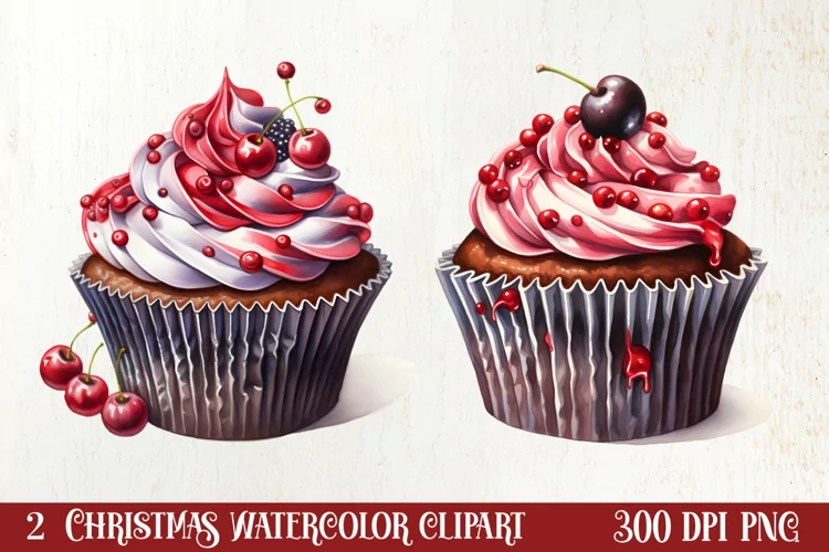 Christmas Hand Drawn Style Clipart, Christmas Clipart