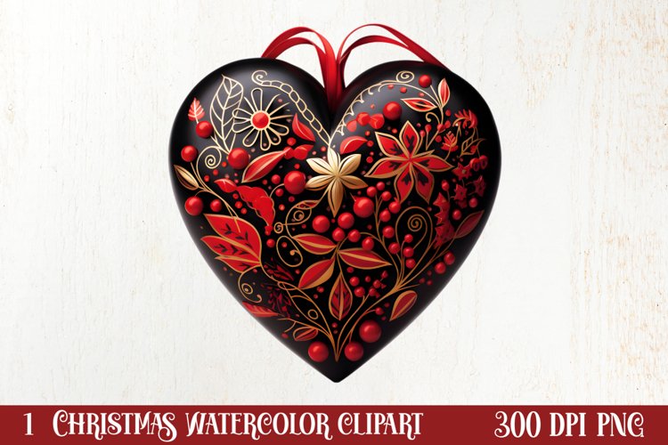Christmas Watercolor Png Image 12