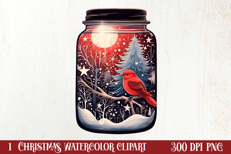 Christmas Watercolor Png Image 3