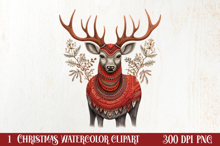 Christmas Watercolor Png Image 11