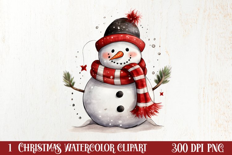 Christmas Watercolor Png