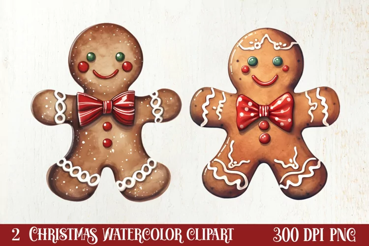Christmas Hand Drawn Style Clipart, Christmas Clipart