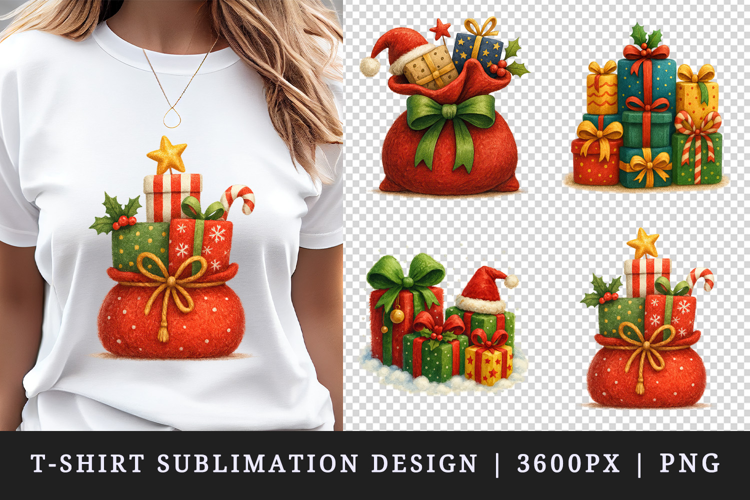 Christmas t-shirt printable sublimation design png