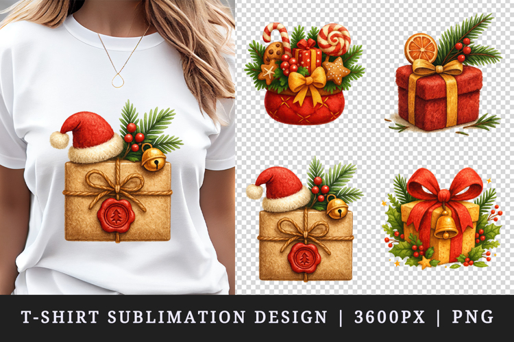 Christmas t-shirt printable sublimation design png