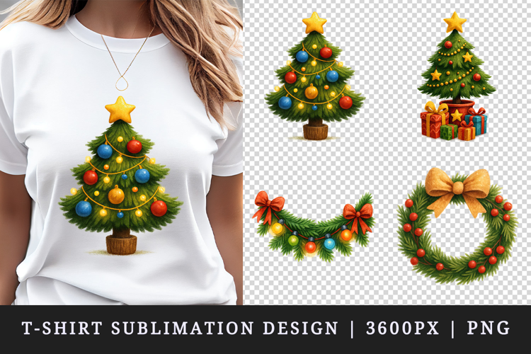 Christmas t-shirt printable sublimation design png